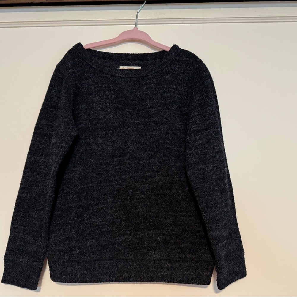 Heathered Black Tucker and Tate kids Sweatshirt (5)